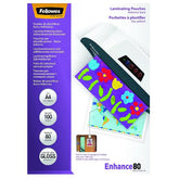 POUCHES RETRO ADESIVE 80 MICRON - ENHANCE 80