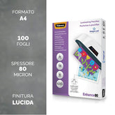 ImageLast Pouches plastificazione A4 80 Mic - cf.100