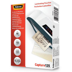 Pouches lucide 125 micron formato A6 - 100 pz.