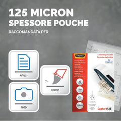 ImageLast Pouches plastificazione A5 125Mic - cf.100