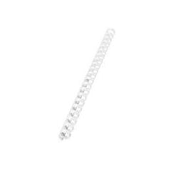 Dorsi plastici per rilegatura da 10mm - Bianco