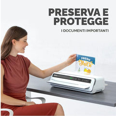 Pouches lucide 100 micron formato A4 - 100 pz.