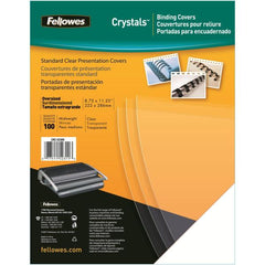 Fellowes Copertine trasparenti in PVC - 180 Micron A4