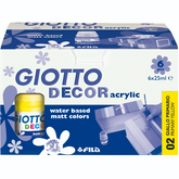 Giotto Decor Acrylic effetto opaco - giallo primario