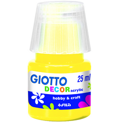 Giotto Decor Acrylic effetto opaco - giallo primario