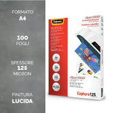 SuperQuick Pouches A4 da 125 Micron lucide