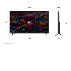 55 UA75 4K UHD PIEDINI LATERALI WEBOS25