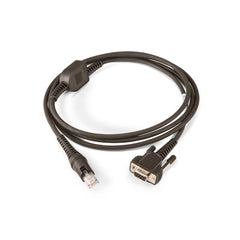 Cable: RS232, black, DB9, 2.9m (9.5´), straight, 5V external power