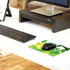 TAPPETINI MOUSE IN MATERIALE RICICLATO - foglie