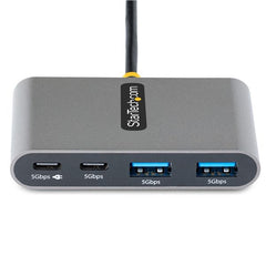 Adattatore USB C a 2x USB-A + 2x USB-C - USB 3.0 5Gbps