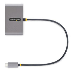 Adattatore USB C a 2x USB-A + 2x USB-C - USB 3.0 5Gbps