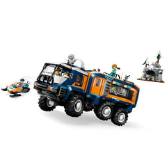 Grande camion artico con laboratorio