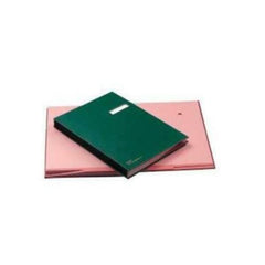 LIBRO FIRMA ROSSO CON PORTA ETICHETTA INTERCAMBIABILE
