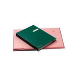 LIBRO FIRMA VERDE CON PORTA ETICHETTA INTERCAMBIABILE