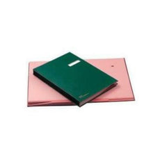 LIBRO FIRMA VERDE CON PORTA ETICHETTA INTERCAMBIABILE