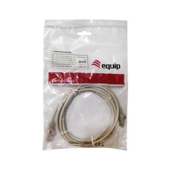 EQUIP - CAVO PATCH U/UTP CAT.6 250MHz BEIGE 0.5 metri