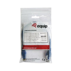 EQUIP - CAVO PATCH U/UTP CAT.6 250MHz BLU 7.5 metri