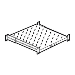 RIPIANO TELESCOPICO X RACK NET PROF.1000 PORT.30Kg