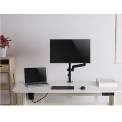 EQUIP - STAFFA MONITOR 17"-32" PAN & TILT DA SCRIVANIA, 360°DA TAVOLO/SCRIVANIA Girevole