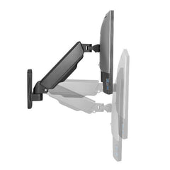 EQUIP - STAFFA TV/MONITOR 17"-32" DA PARETE, Lunghezza Braccio 334mm