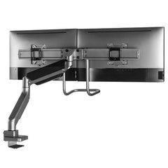 EQUIP - STAFFA DOPPIO MONITOR 17"-32" PAN & TILT DA SCRIVANIA