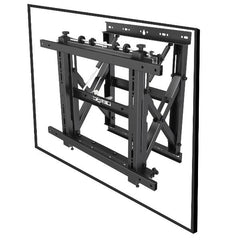 EQUIP - STAFFA TV PARETE 19"-70" Push-In-Pop-Out