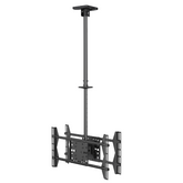 EQUIP - STAFFA DOPPIA TV SOFFITTO 32"-75"