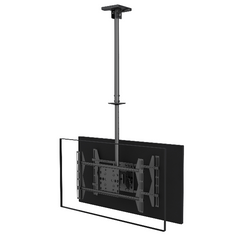 EQUIP - STAFFA DOPPIA TV SOFFITTO 32"-75"