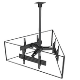 EQUIP - STAFFA TRIPLA TV SOFFITTO 37"-65"
