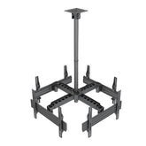 EQUIP - STAFFA QUADRUPLA TV SOFFITTO 37"-65"