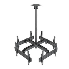 EQUIP - STAFFA QUADRUPLA TV SOFFITTO 37"-65"