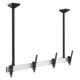 EQUIP - STAFFA DOPPIA TV DA SOFFITTO 45"-55"