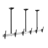 EQUIP - STAFFA TRIPLA TV DA SOFFITTO 45"-50"