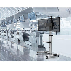EQUIP - CARRELLO TV LFD 37"-70" PER MONTAGGIO A PAVIMENTO, Rotazione 90°