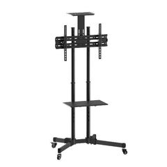 EQUIP - CARRELLO TV 37"-70" PER MONTAGGIO A PAVIMENTO MULTI FUNZIONALE