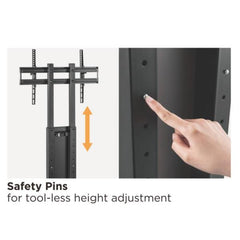 EQUIP - SUPPORTO DA PAVIMENTO PER TV DA 37"-75" Universale Sottile