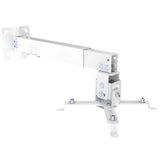 EQUIP - SUPPORTO PER VIDEOPROIETTORE DA SOFFITTO/PARETE, BIANCO