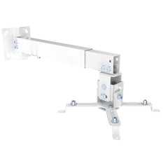EQUIP - SUPPORTO PER VIDEOPROIETTORE DA SOFFITTO/PARETE, BIANCO