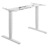 EQUIP - TELEAIO PER SCRIVANIA ELETTRICO, doppio motore, Bianco