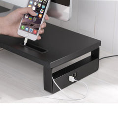 EQUIP - SUPPORTO MONITOR DA TAVOLO CON 3 PORTE USB