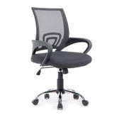EQUIP - SEDIA DA UFFICIO IN RETE, Grigio scuro