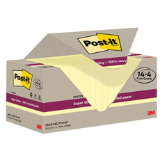 Post-it® Super Sticky carta riciclata- Value Pack
