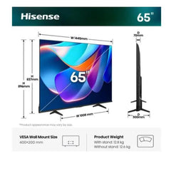 65 A69S 4K ULTRA HD SMART VIDAA