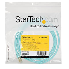 Cavo di rete RJ45 CAT6a 1.5 m Acqua