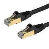 Cavo di rete Ethernet RJ45 CAT6a da 1.5m Nero