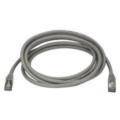 Cavo di Rete Schermato Cat6a STP da 50cm - Grigio