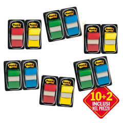 Segnapagina Post-it® Index medio - Value pack