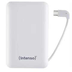Powerbank XC10000 mah Cavo integrato White