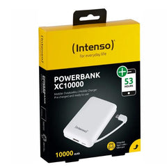 Powerbank XC10000 mah Cavo integrato White
