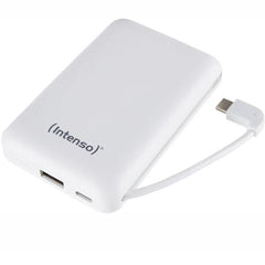 Powerbank XC10000 mah Cavo integrato White